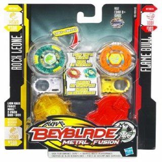 Beyblade Metal Fusion 19511 2er pack mit Rock Leone (145 WB   BB 30A