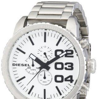 Diesel Herren Armbanduhr XL Franchise 51 Chronograph Quarz Edelstahl