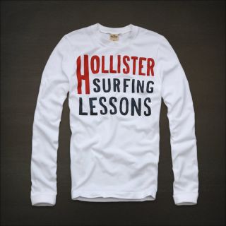 HOLLISTER CALIFORNIA White SURFERS POINT T Shirt MENS XL *NWT* *NEW