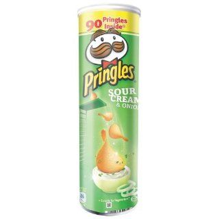 Pringles Sour Cream & Onion, 3er Pack (3 x 165 g Dose): 