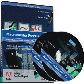 Macromedia FreeHand MX   Schulungs CD (PC+MAC) Claudia Runk 