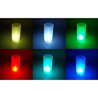 Stück LED Lampen Licht Kerzen Teelichter mit Farbwechsel