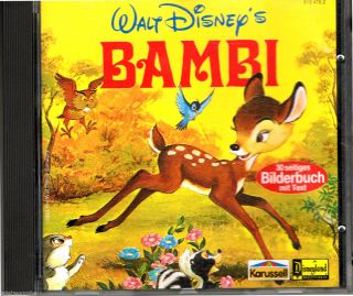 CD: Walt Disneys Bambi /Karussell Disneyland