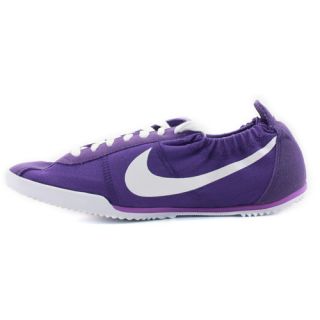 Nike Tenkay Low Elasticated Womens Mesh Trainers Purple