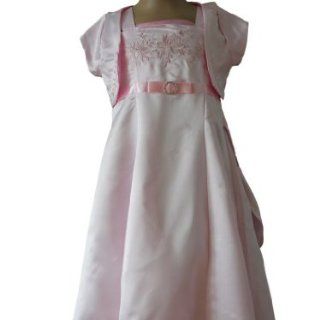 8009 Festliches Kinderkleid in rosa in den Gr.104 158