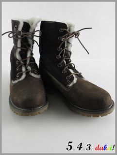 TIMBERLAND Damen Schuhe Boots Winterstiefel Stiefel dunkelbraun Gr. 36