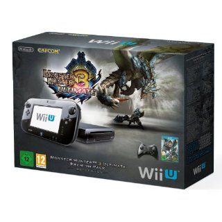 Nintendo Wii U   Konsole, Premium Pack, 32 GB, schwarz   Monster