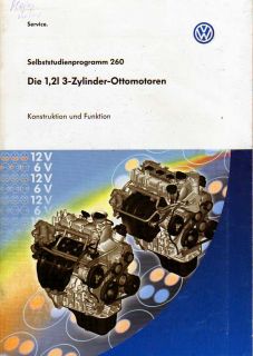 SSP 260 VW FOX Ottomotor 1,2l 40kW 3 Zylinder Handbuch
