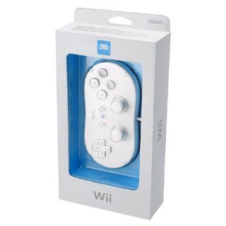 Wii   Classic Controller, weiß Games