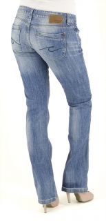 Trendige 5 Pocket Jeans mit mittlerer Leibhöhe und leicht