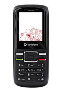 Vodafone 231 Sagem Bluetooth Handy kein Simlock schwarz