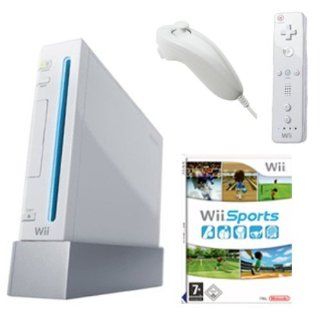 Nintendo Wii   Konsole weiß inkl. Wii Sports Games