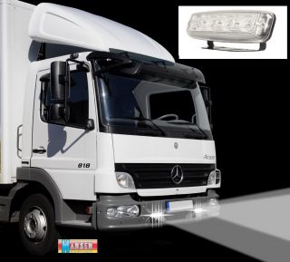 LED Tagfahrlicht 24 Volt 24V MB Mercedes Benz Atego LED Scheinwerfer