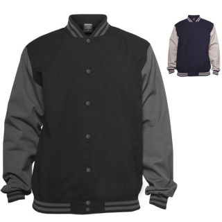 TB249 Urban Classics Cotton College Jacket Jacke Vintage