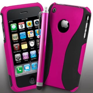 pink   3 teiliges Hard Case für das iPhone 3G 3GS S 8GB 16GB 32GB