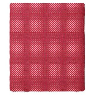 PIP Spannbettlaken   Dots 180 x 200 cm, Baumwolle rot (red) 