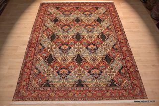Echter Perserteppich Bakhtiar Orient Teppich 345x257 cm Persian carpet