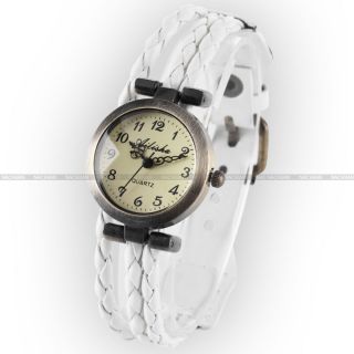 Fashion Lederarmband Leder Armbanduhr Damenuhr Quarzuhr Watch Uhr Neu