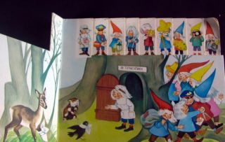 altes Kinderbuch   zehn kleine Heinzelmännchen