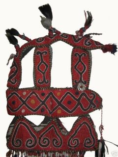 antik Orient Kamel schmuck Camel Headdress Afghanistan