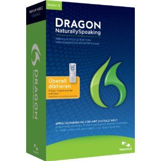 Dragon NaturallySpeaking Premium Mobile 12.0 Software