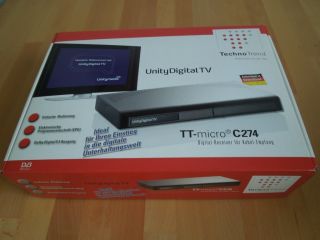 Digitaler Kabel Receiver Technotrend TT Micro C274 UnityDigital TV OVP