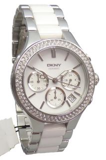 DKNY Keramik Damenuhr Chrono statt 275 EUR NY8181 Ceramic Armbanduhr