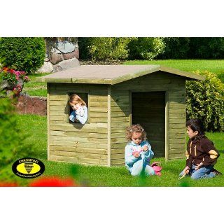 Spielhaus Lilli für draussen Kinderhaus aus Holz für den Garten