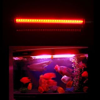 Aquarium Fische Leuchtstabe LED Beleuchtung Lampe wasserdicht WEISS