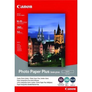 Canon Fotopapier, 50 Blatt 10 x 15, Matt, Satin, Semi Gloss, SG 201