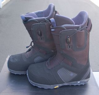 IMPERIAL SNOWBOARD BOOTS 9 Black / Gray EST mens $300 SPEED ZONE