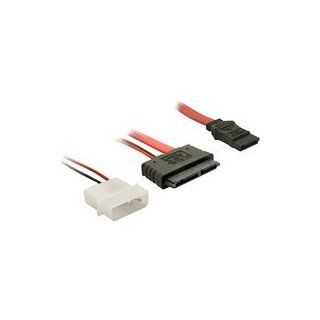 DeLock Kabel Micro SATA Buchse + 2Pin Power  SATA 