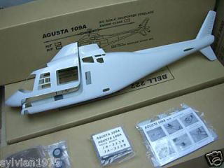 FUNKEY Austa A 109 Scale Fuselage   600 (.50) UNPAINTED