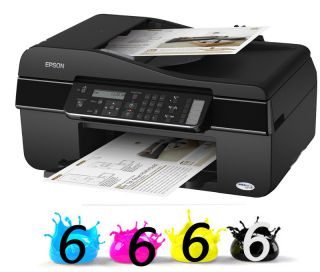 Epson Stylus BX305F Multifunktionsgeraet Drucker inkl 24 Tintenpatr PC