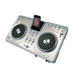 Ion Audio Discover DJ Pro DJ Controller mit Touch Jog Wheels und Apple