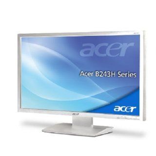 Acer B243HLCOWMD 61 cm LED Backlight Monitor hellgrau: 