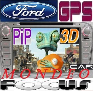 FORD FOCUS,MONDEO,S MAX RADIO 2DIN +GPS+7HD+3D+DVD+PIP+DUAL+IPOD