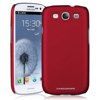 CaseCrown Lux Snap On Case (Red Garnet) for Samsung Galaxy S III S3 GT