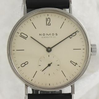 NOMOS Tangente Glashuette SA klassische Armbanduhr mit Handaufzug ETA