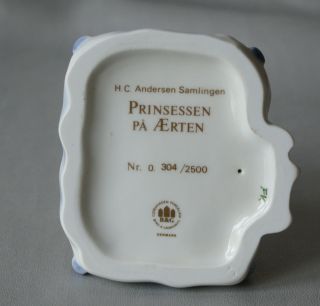 Bing & Gröndahl Prinzessin auf der Erbse 304 Andersen 10,5 cm