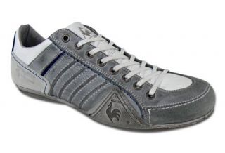 Le Coq Sportif Schuhe Sneaker Bordeaux Low Gray Grau Modell 2012 Neu