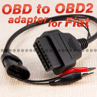 Für FIAT Adapter 16 Pin Stecker Diagnose OBD 1 2 OBD2