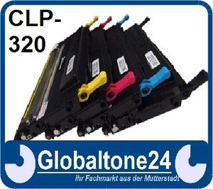Toner Set für Samsung CLP 320 CLX 3185 CLX 3185N CLX 3185FN CLX