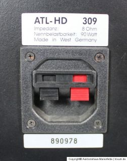 Lautsprecher ATL HD 309 Hans Deutsch Standlautsprecher in OVP Top