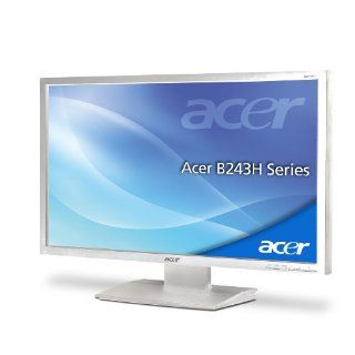 Acer B243HLAOwmdr 61cm LED Backlight Monitor hellgrau: 