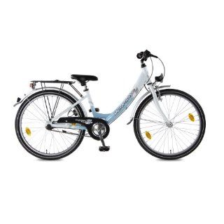 Vermont Kinderfahrrad Girl 243 hellblau weiß 24 Zoll (2012) 