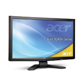 Acer X243Hbd 24 TFT Monitor VGA, DVI schwarz Computer