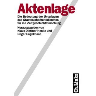 Aktenlage Klaus Dieter Henke, Roger Engelmann Bücher