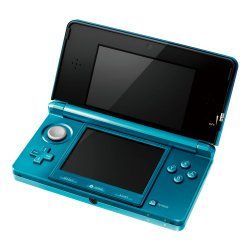 Nintendo 3DS   Konsole, Aqua blau Games