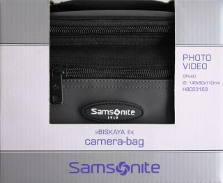 Samsonite Kamera Tasche Biskaya DFV40 Bag für Digital Kamera HD